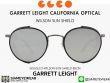 แว่นตากันแดด Garrett Leight Wilson Sun Shield Black 