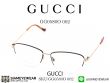 แว่นทรงกลมรี Gucci GG0580O Black Gold Havana