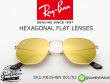 แว่นตากันแดด Rayban HEXAGONAL FLAT LENSES RB3548N 001/93 Gold/Gold Flash