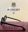 แว่นกันแดด Moscot ZOLMAN SUN 42 Black/Blue Lens