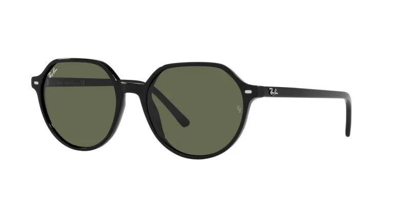 แว่นกันแดด Rayban THALIA RB2195 901/31 Black/G15 แว่น Rayban แท้