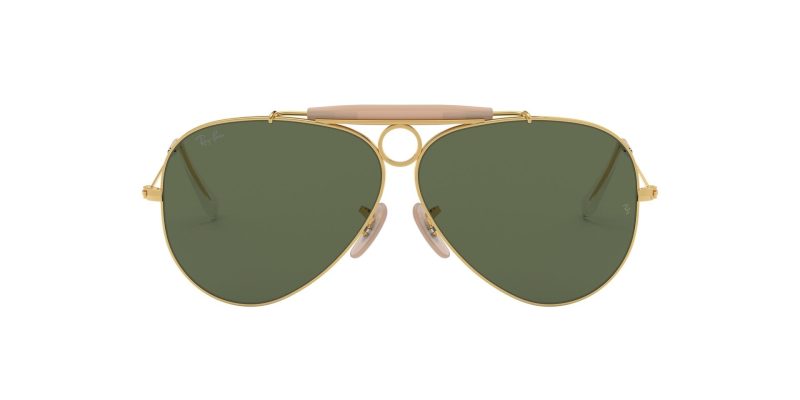 Rayban Shooter RB3138 W3401 Arista Gold/G15 - 2