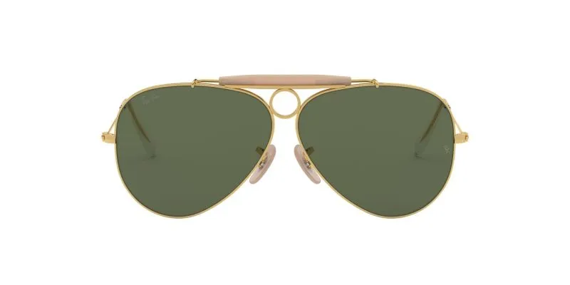 Rayban Shooter RB3138 W3401 Arista Gold/G15 - 2