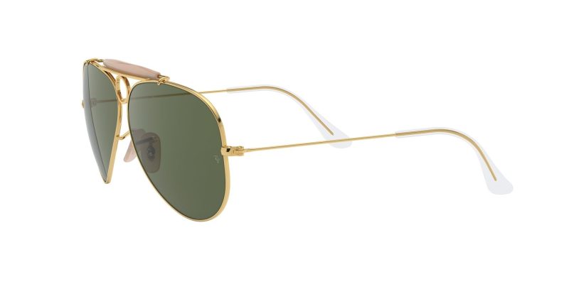 Rayban Shooter RB3138 W3401 Arista Gold/G15 - 3