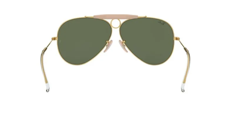Rayban Shooter RB3138 W3401 Arista Gold/G15 - 5