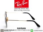 Rayban RB3475Q 9193R5 Gold/Blue Jeans/Blue - 4
