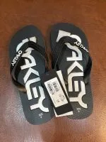รองเท้าแตะ Oakley College Flip Flop Black