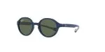 แว่นกันแดด Rayban Junior RJ9075S 709671 Blue on Rubber Grey/Dark Green แว่น Rayban แท้