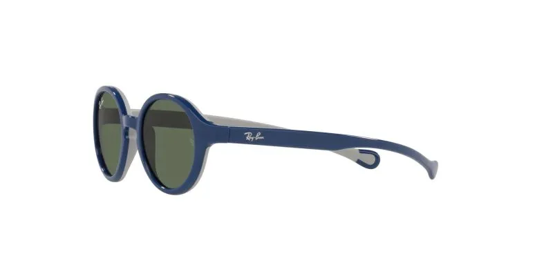 Rayban Junior RJ9075S 709671 Blue on Rubber Grey/Dark Green - 3