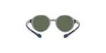 Rayban Junior RJ9075S 709671 Blue on Rubber Grey/Dark Green - 5