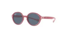แว่นกันแดด Rayban Junior RJ9075S 709887 Fuchsia on Rubber Pink/Dark Grey แว่น Rayban แท้