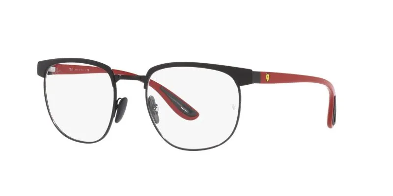 Rayban Optic Ferrari RX3698VM F041 Matte Black on Black - 2