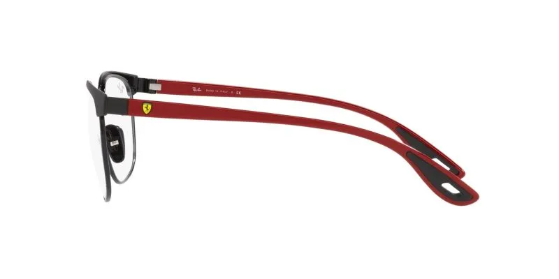 Rayban Optic Ferrari RX3698VM F041 Matte Black on Black - 4
