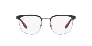กรอบแว่นสายตา Rayban Optic Ferrari RX3698VM F073 Black on Gunmetal แว่น Rayban แท้