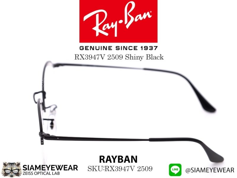 Rayban Optic Round Gaze RX3947V 2509 Black - 4