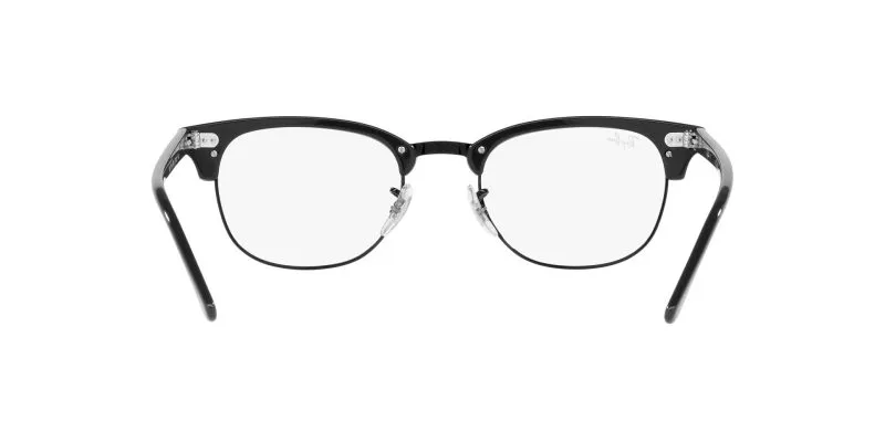 Rayban Optic Clubmaster RX5154 8232 Grey on Black - 5
