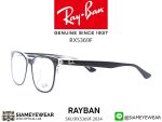 Rayban Optic RX5369F 2034 Top Black on Transparent - 3
