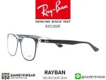 Rayban Optic RX5369F 2034 Top Black on Transparent - 3