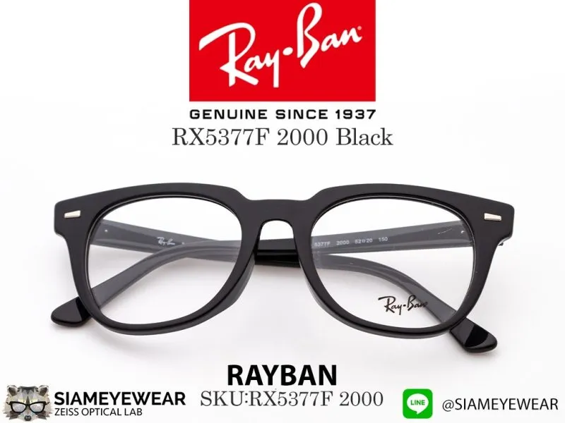 Rayban Optic RX5377F 2000 Black - 5