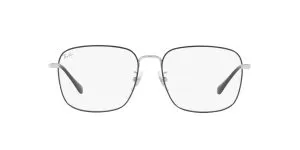 กรอบแว่นสายตา Rayban Optic RX6474D 2983 Black on Silver แว่น Rayban แท้