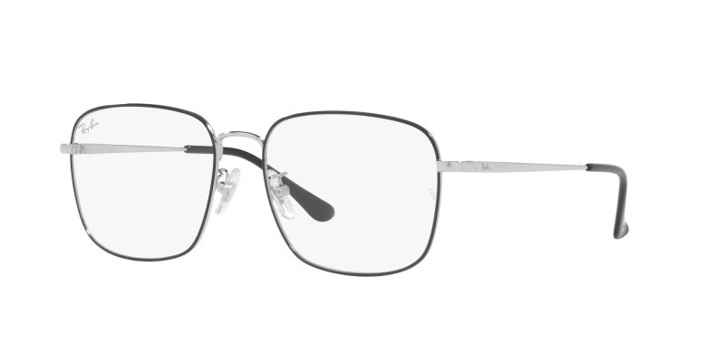 Rayban Optic RX6474D 2983 Black on Silver - 2