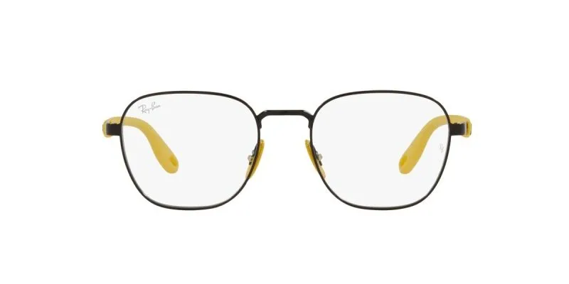 175_1763259223_4360 กรอบแว่นสายตา Rayban Optic Ferrari RX6484M F028 Black แว่น Rayban แท้