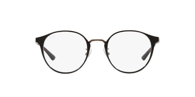 Rayban Optic Tech Titanium RX8770D 3151 Black on Antique Copper