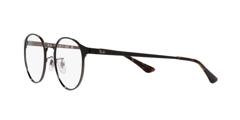 Rayban Optic Tech Titanium RX8770D 3151 Black on Antique Copper - 3