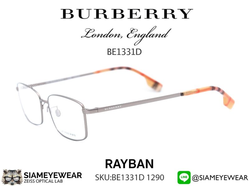 Burberry Optic Titanium BE1331D 1290 Silver - 3