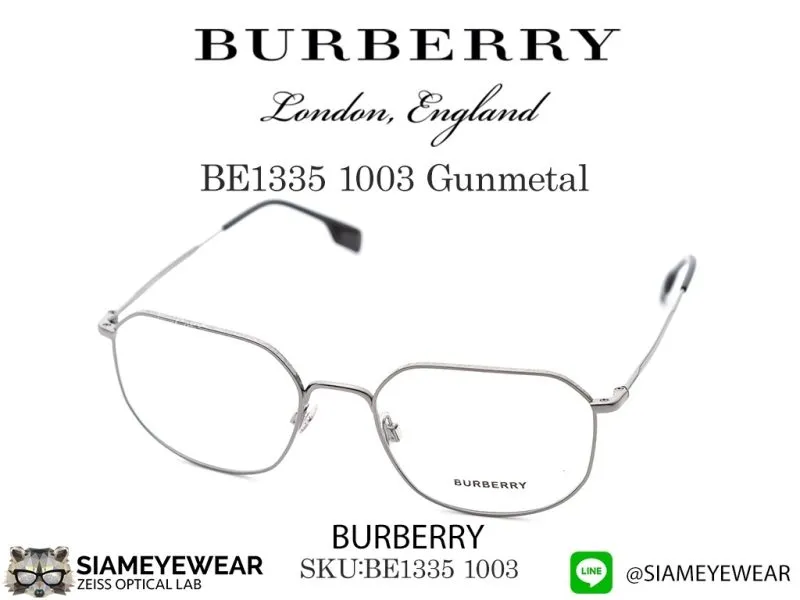 Burberry Optic BE1335 1003 Gunmetal - 2