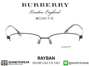 แว่น Burberry Optic BE1342TD 1001 Black แว่นตาแท้