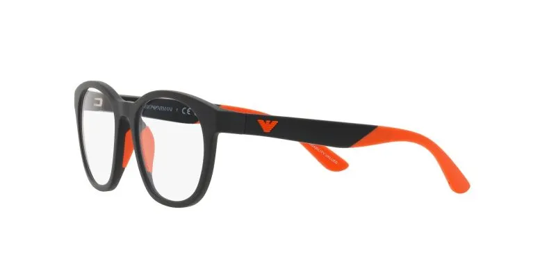 Emporio Armani Optic EK4001F 50011W Matte Black with clip on - 3
