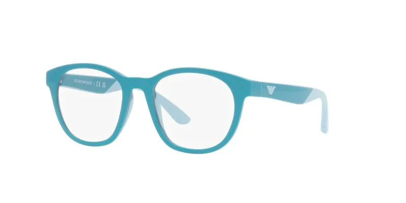 Emporio Armani Optic EK4001F 60151W Shiny Torquese with clipon - 2