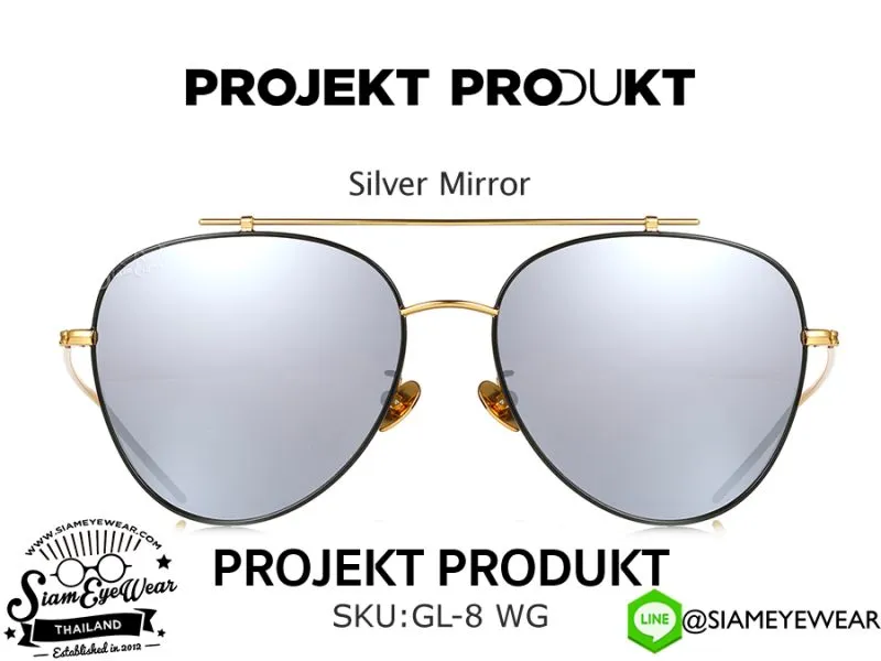 แว่น Projekt Produkt GL8 CBG Gold แว่นตาแท้