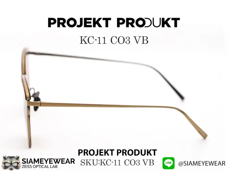 Projekt Produkt KC11 C03VB Matte Gold/Havana on top - 4