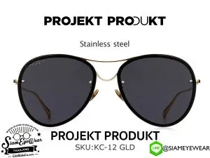 แว่น Projekt Produkt KC12 CGLD Gold แว่นตาแท้