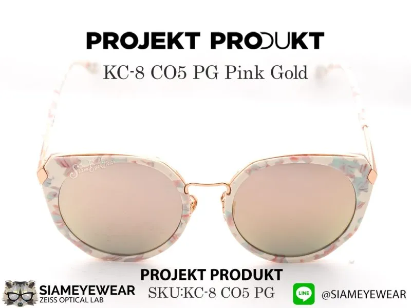 Projekt Produkt KC8 C05PG Marble White Blue Pink Gold - 2