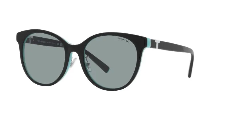 Tiffany & Co TF4209D 8055/1 Black on tiffany blue/Dark Grey - 2