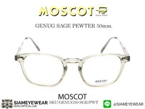แว่น Moscot Genug 50 Sage/Pewter แว่นตา Moscot แท้