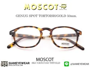 แว่น Moscot Genug 50 Spot Tortoise/Gold แว่นตา Moscot แท้