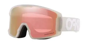 แว่นกอกเกิล Oakley Snow Goggle Line Miner M OO7093-78 Cool Grey/Przm Rose Gold