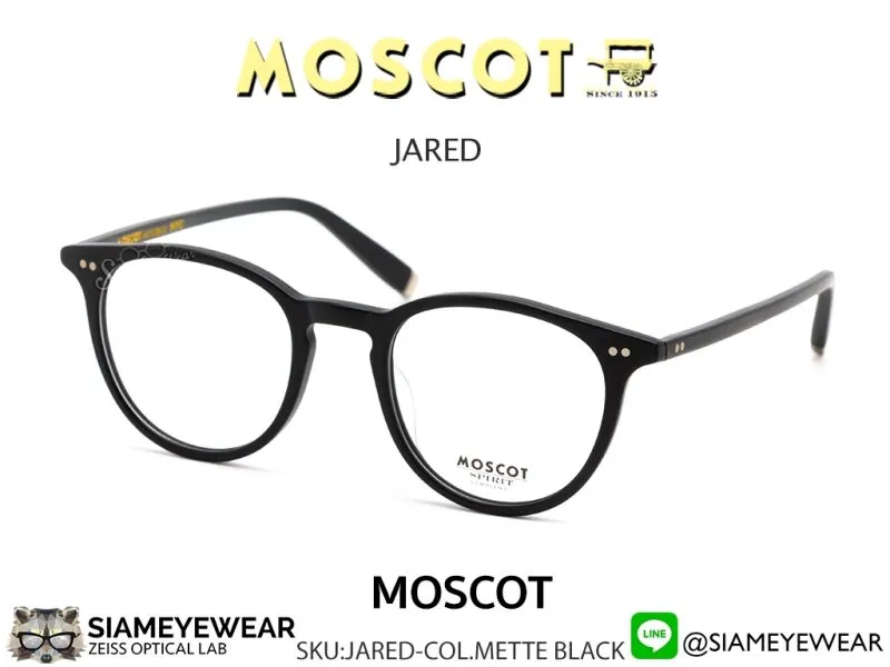 240_1763259333_4927 แว่น Moscot Jared 47 Matte Black แว่นตา Moscot แท้