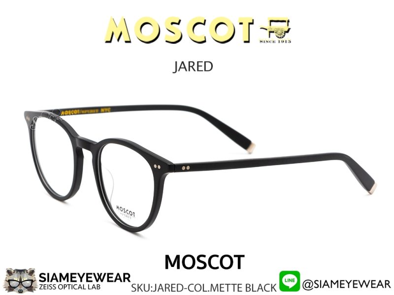 Moscot Jared 47 Matte Black - 2
