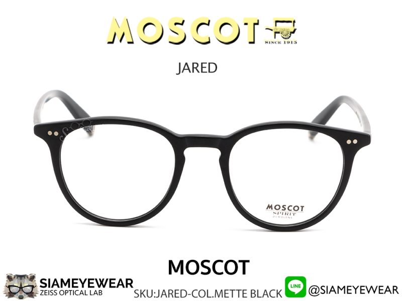 Moscot Jared 47 Matte Black - 6