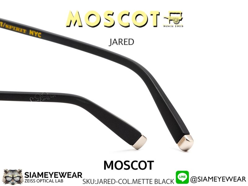 Moscot Jared 47 Matte Black - 4