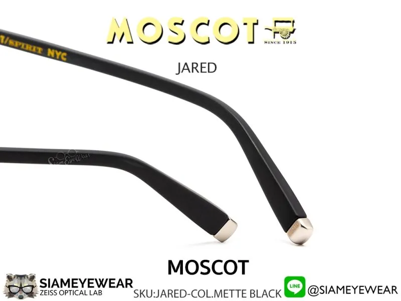 Moscot Jared 47 Matte Black - 4