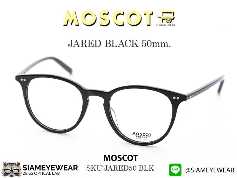241_1763259334_4391 แว่น Moscot Jared 50 Black แว่นตา Moscot แท้
