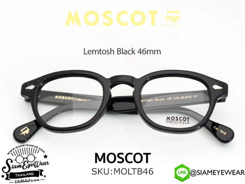 Moscot Lemtosh 46 Black - 5