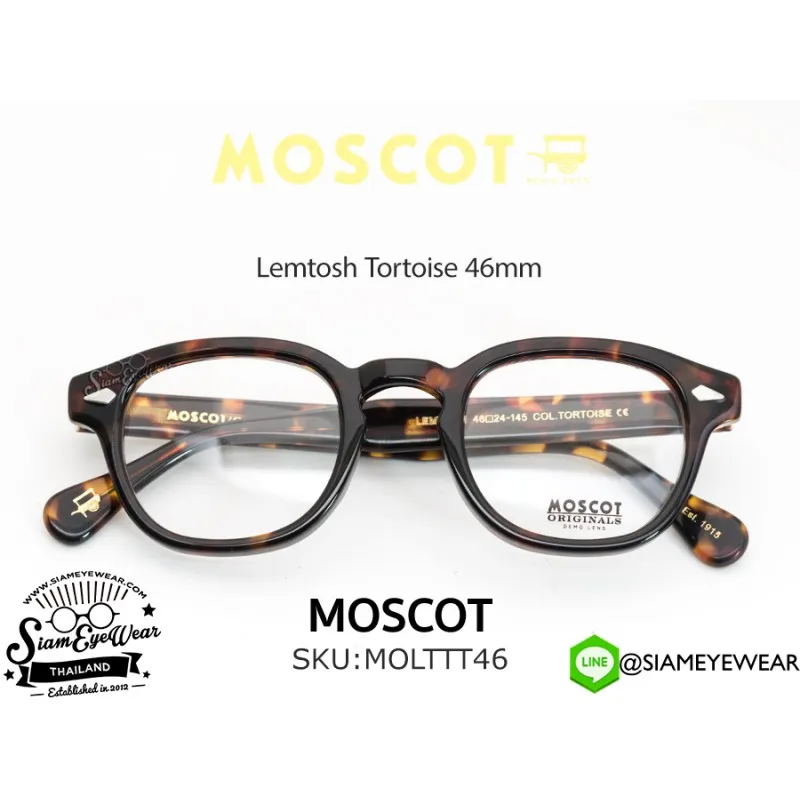 Moscot Lemtosh 46 Tortoise - 4