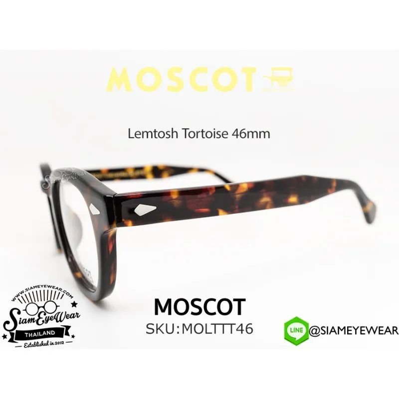 Moscot Lemtosh 46 Tortoise - 3